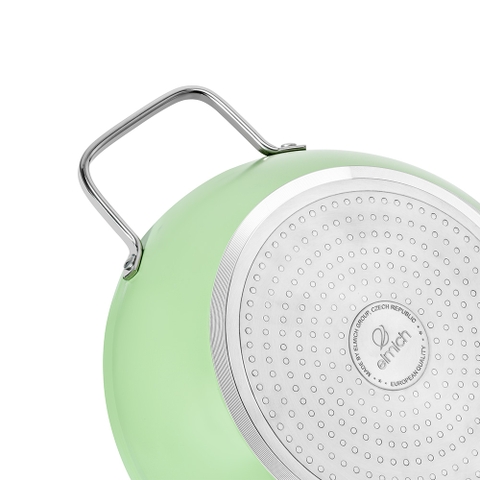 Nồi lẩu chống dính vân đá Elmich El-5553GY28 size 28cm