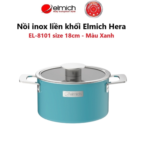 Nồi inox liền khối Elmich Hera