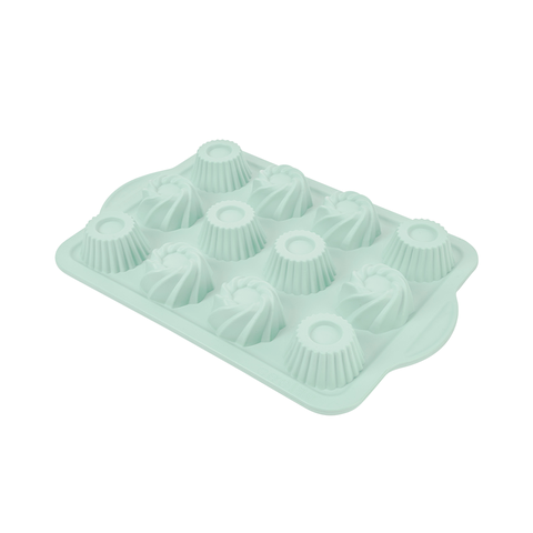 Khuôn làm bánh, thạch rau câu có hoa văn silicon Elmich EL0660