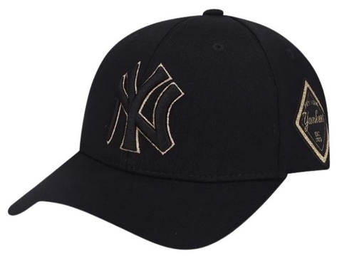 Nón MLB Black Yellow