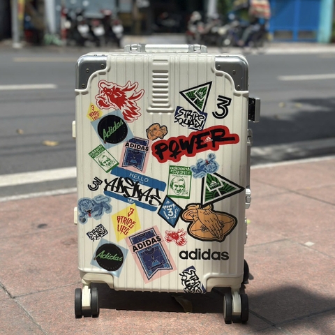 Vali Adidas Mẫu số 03 White Size 22