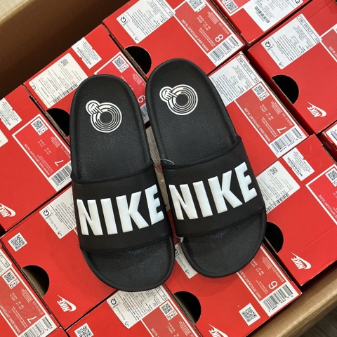 Dép Nike OffCourt Slide Black White BQ4639 012