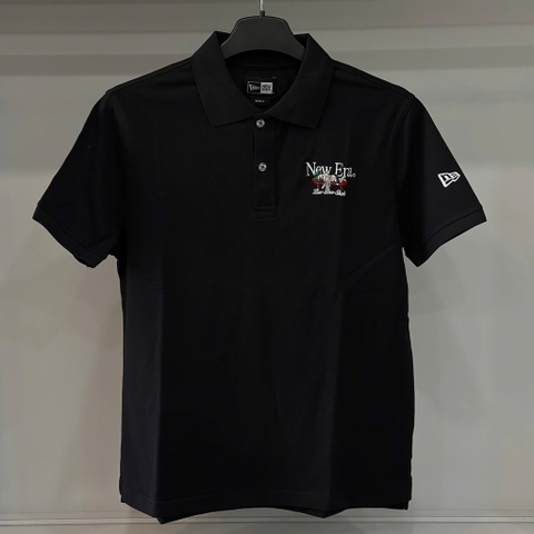 Áo New Era Polo Đen Live Love Skate