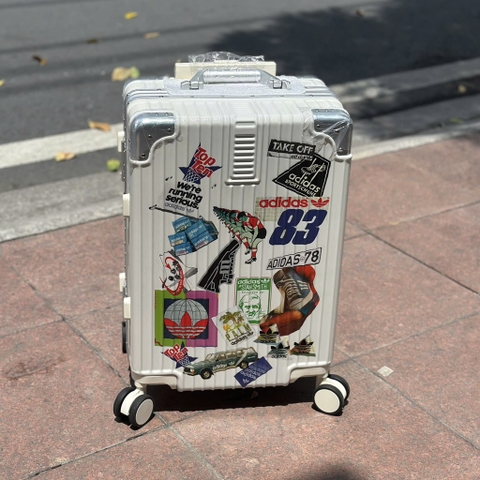 Vali Adidas White Mẫu số 83