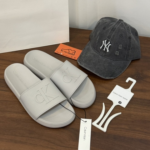 Dép Calvin Klein Jeans Grey