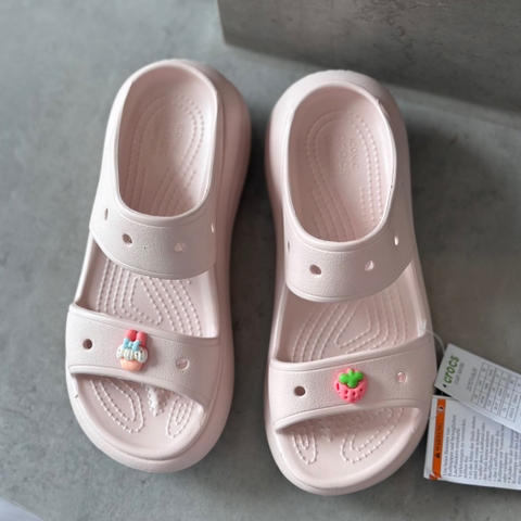 Dép Crocs Crush Sandal Pink
