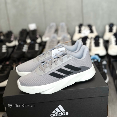 Giày Adidas Basic Run-Lines Grey/Black JK0831