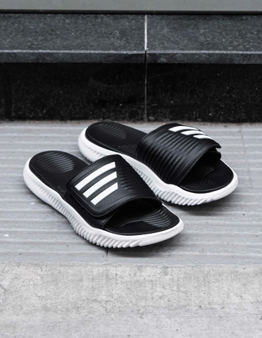Dép Adidas Alphabounce Black/ White