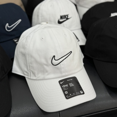 Nón Nike Trắng Logo