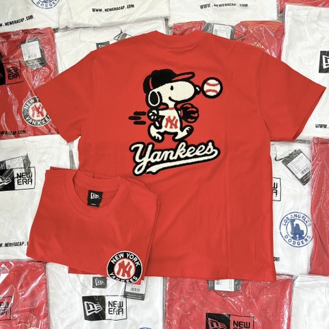 Áo NewEra đỏ Snoopy