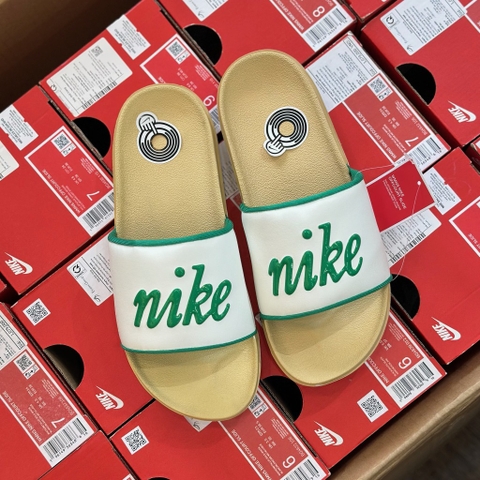 Dép Nike OffCourt Sail Stadium Green BQ4632 110