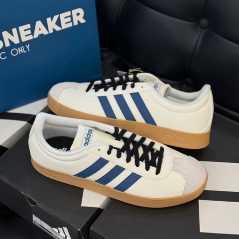 Giày Adidas VL Court Base Begie/Blue IH6741