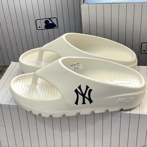 Dép MLB Skipper Flip Flop White 3ALPS0253
