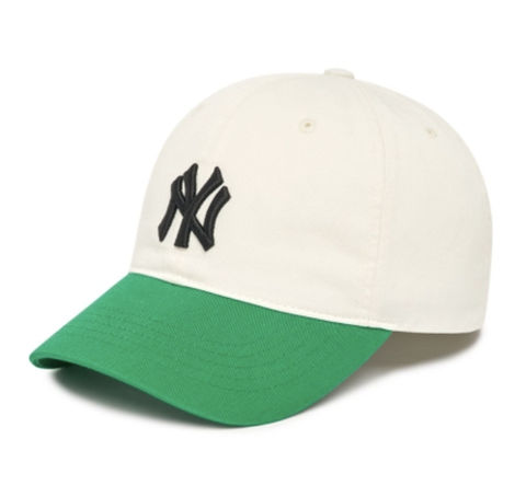 Nón MLB Basic Coloration Ball Cap New York Yankees Green