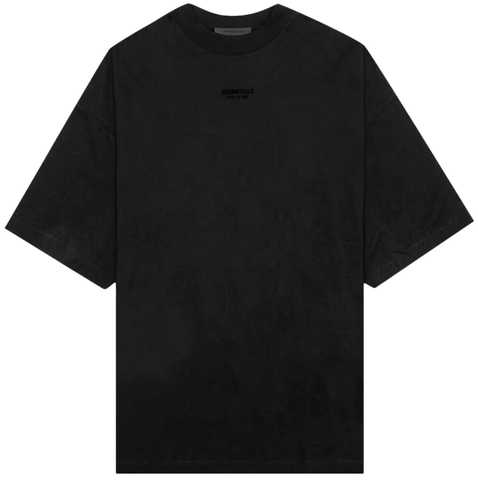 Áo Fear of God Essentials T-Shirt Season Winter 2023 Jet Black 125BT232000F
