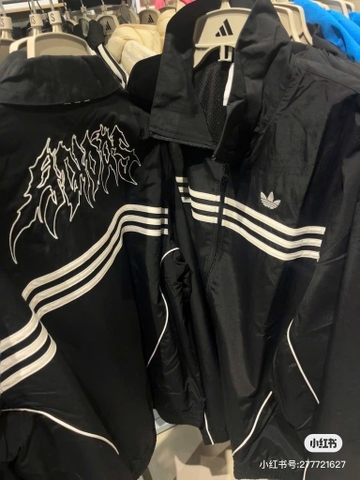 Áo Dù Adidas Black