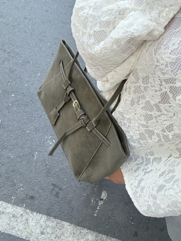 Túi Posh Blue Seoul Korea Green