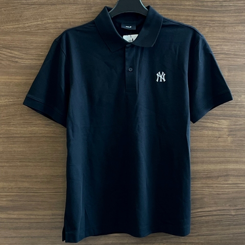 Áo MLB Polo Full Black