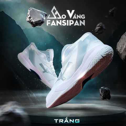 Giày bóng chuyền Sao Vàng Fansipan - Tặng kèm áo cao cấp