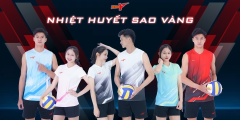 NHIỆT HUYẾT SAO VÀNG - QUẦN ÁO THI ĐẤU - NAM NỮ