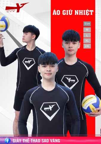 ÁO BODY GIỮ NHIỆT MÀU ĐEN