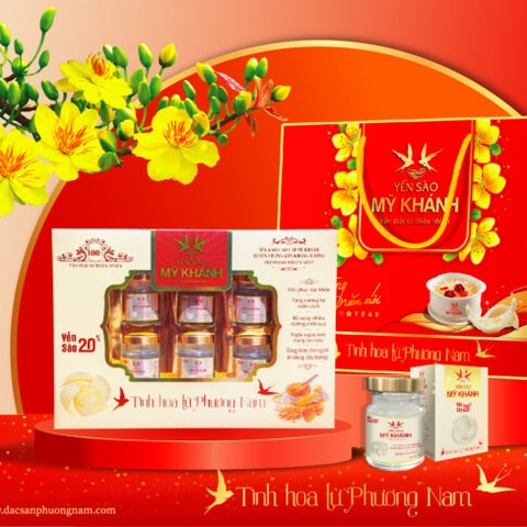 Tổ yến chưng sẵn Không đường 6 lọ