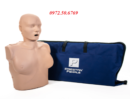 MÔ HÌNH PHỤ NỮ ÉP TIM THỔI NGẠT CPR KẾT NỐI ĐIỆN TỬ PP-AFM-100M-MS