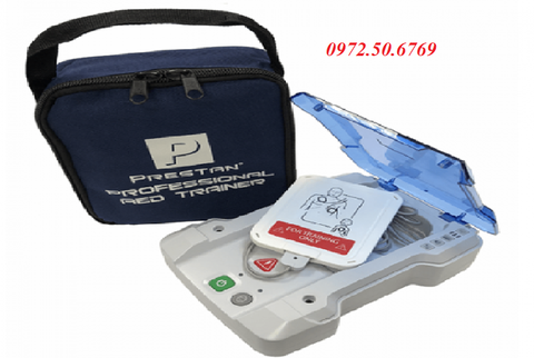 MÁY SỐC TIM/ MÁY KHỬ RUNG TIM/ MÁY AED PRESTAN PP-AEDT2-101 SỬ DỤNG CHO ĐÀO TẠO