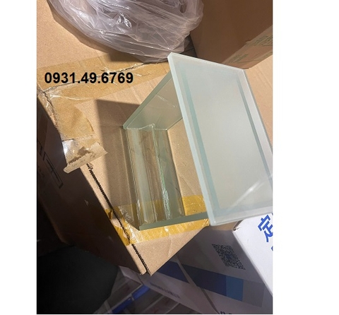 BÌNH CHẠY SẮC KÍ LỚP MỎNG 10x10CM KHE ĐÔI TRUNG QUỐC