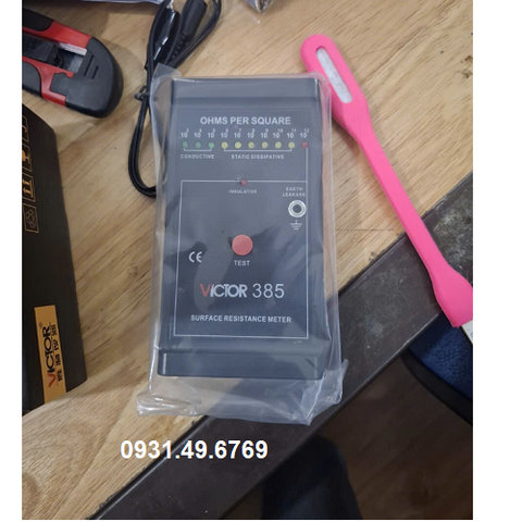 ĐỒNG HỒ ĐO ĐIỆN TRỞ CÁCH ĐIỆN VICTOR 385
