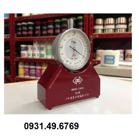 ĐỒNG HỒ ĐO LỰC CĂNG LƯỚI IN MANO CARU 7-80N