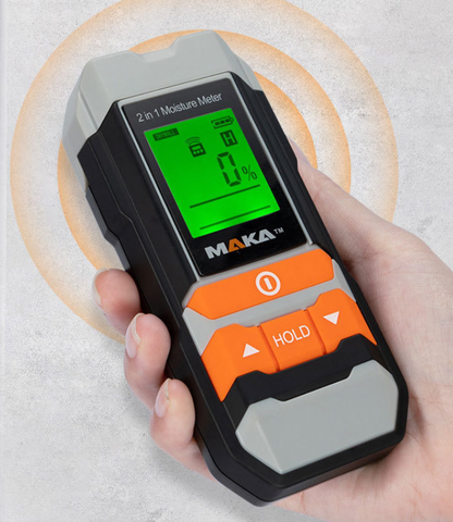 Máy đo độ ẩm gỗ, tường, thạch cao, vật liệu xây dựng MKL-W01