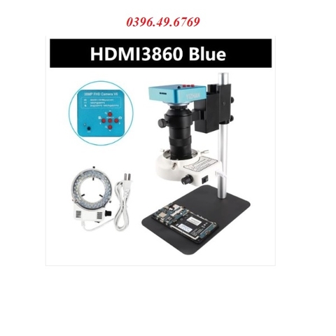 KÍNH HIỂN VI KỸ THUẬT SỐ TERINO CA38MPHD-LCD (Phóng đại 7x-180X, 38MP, màn hình LCD 8 inch)