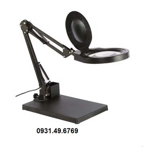 KÍNH LÚP ĐỂ BÀN CÓ ĐÈN TERINO DE-78B