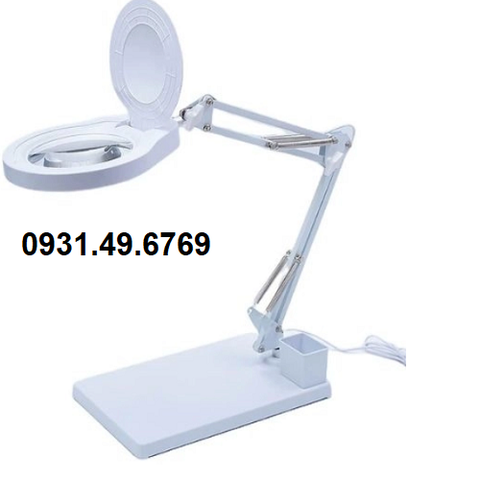 KÍNH LÚP ĐỂ BÀN CÓ ĐÈN TERINO DE-78W (10X, 20X, LED)