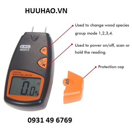 Máy đo độ ẩm gỗ MD-912