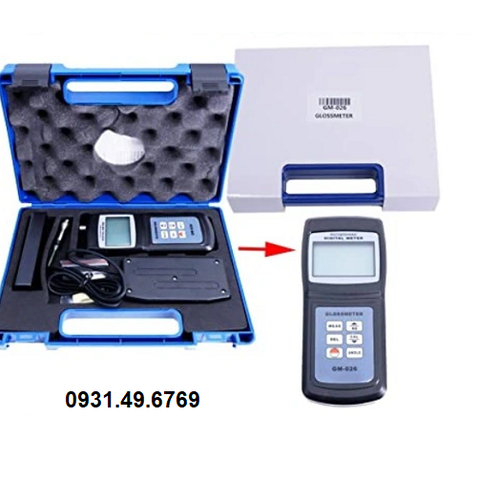 MÁY ĐO ĐỘ BÓNG 2 GÓC 20 ĐỘ VÀ 60 ĐỘ GM-026