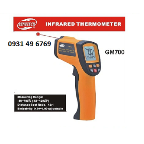 Nhiệt kế hồng ngoại 700 độ Benetech GM700