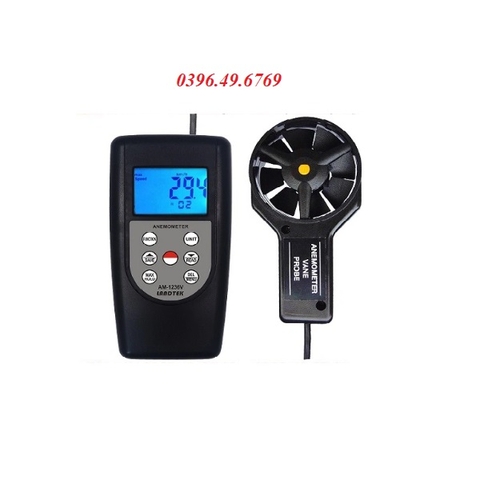 MÁY ĐO TỐC ĐỘ- LƯU LƯỢNG GIÓ- HƯỚNG GIÓ AM-1236V