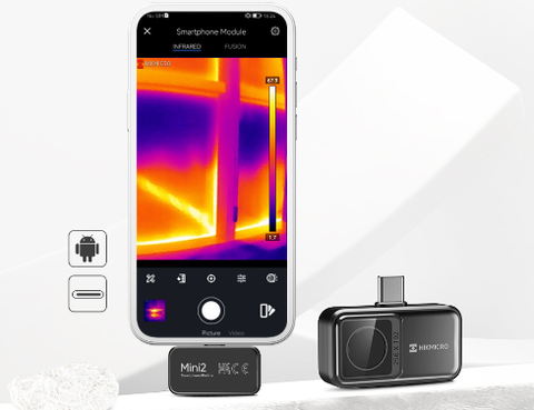 Camera nhiệt dành cho điện thoại Androi HIKMICRO Mini2