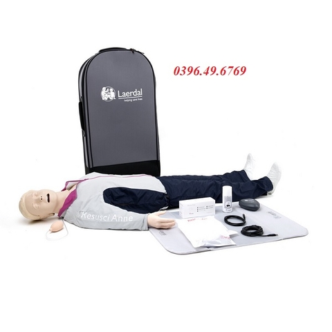 MÔ HÌNH HỒI SỨC CẤP CỨU TIM PHỔI NGỪNG TUẦN HOÀN CHO PHÉP ĐẶT NỘI KHÍ QUẢN 172-01260 LAERDAL