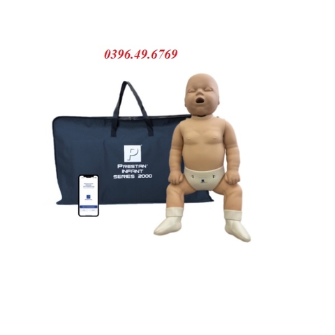 MÔ HÌNH THỰC HÀNH HỒI SỨC TIM PHỔI CPR TRẺ SƠ SINH KẾT NỐI ĐIỆN TỬ PP-IM-2000-1-MS GIÁ RẺ
