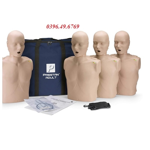BỘ MÔ HÌNH ĐÀO TẠO CPR PRESTAN GỒM 4 MÔ HÌNH PP-AM-400M-MS