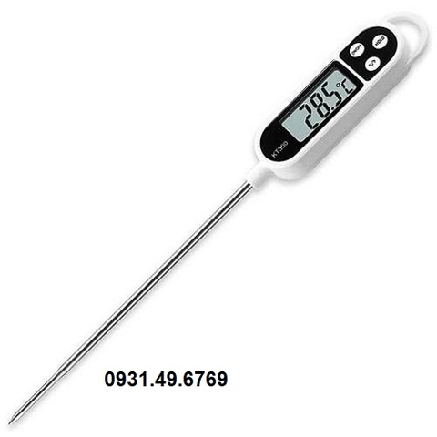 QUE ĐO NHIỆT ĐỘ THỰC PHẨM, SỮA, NƯỚC KT-300