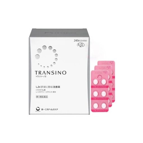 TRANSINO- Viên uống trị nám Transino II (240v)