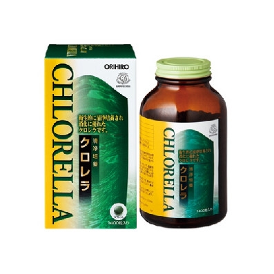 ORIHIRO- Tảo Lục Clean Chlorella hỗ trợ bảo vệ tim mạch 1400 viên