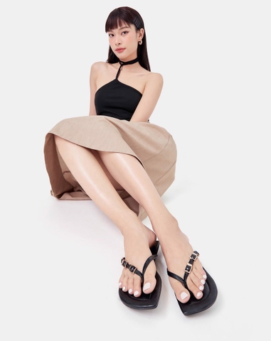 Dép Kẹp Trang Trí Khoá Cách Điệu