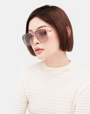 Mắt Kính Polygon Classic Kim Loại