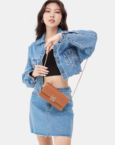 Ví Nắp Gập Phối Khoá Jn