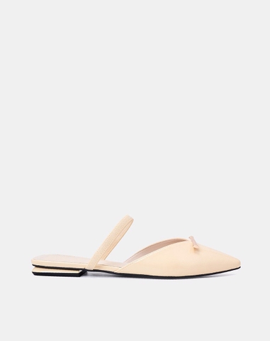 Giày Mules Bệt Trang Trí Khóa